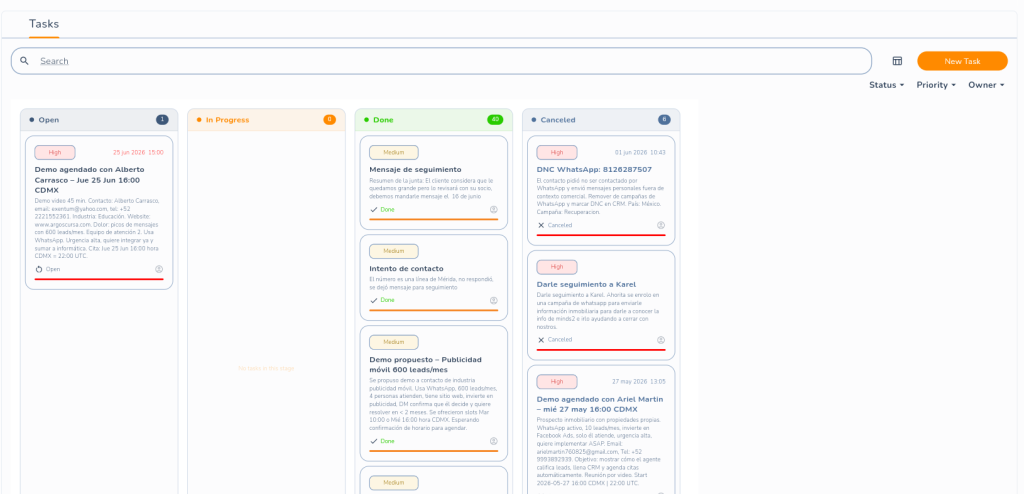 tareas automatizadas minds2 ai