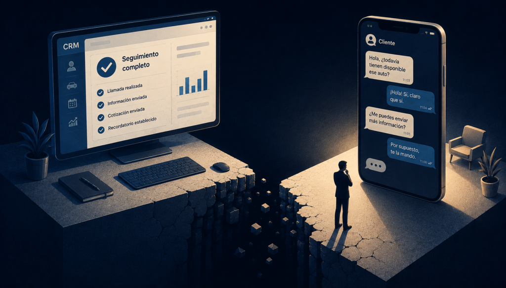CRM para agencia automotriz