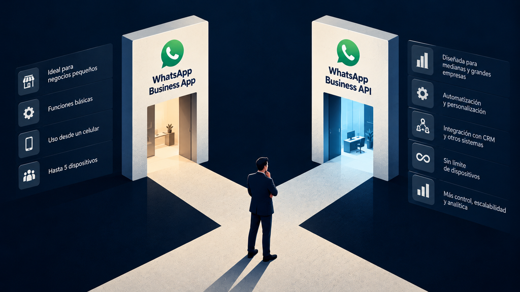 Automatización de WhatsApp: api vs buissnes app
